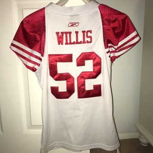 49ers Willis Jersey
